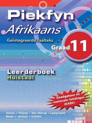 cover image of Piekfyn Afrikaans Graad 11 Huistaal Leerderboek